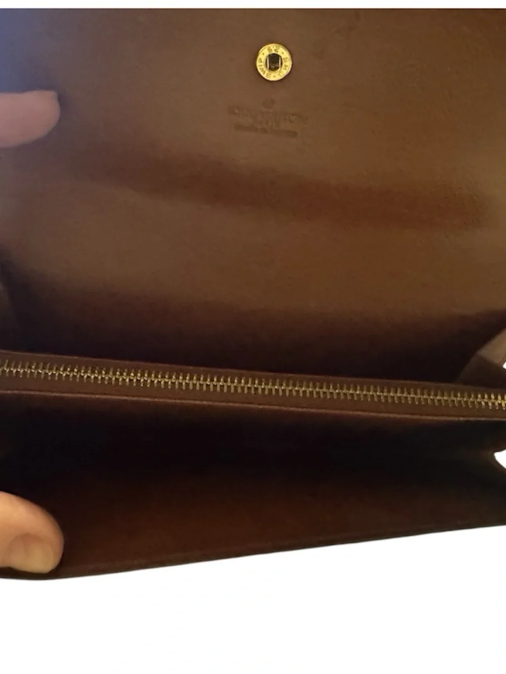 Louis Vuitton Monogram Sarah Long Bifold Wallet